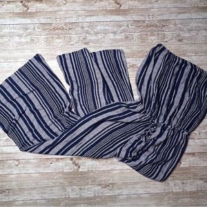 💚Blue Life strapless jumpsuit